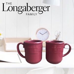 Longaberger Ceramic Mugs